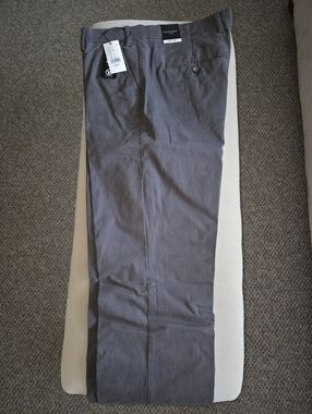 Britches Men's Charcoal Gray Chinos
